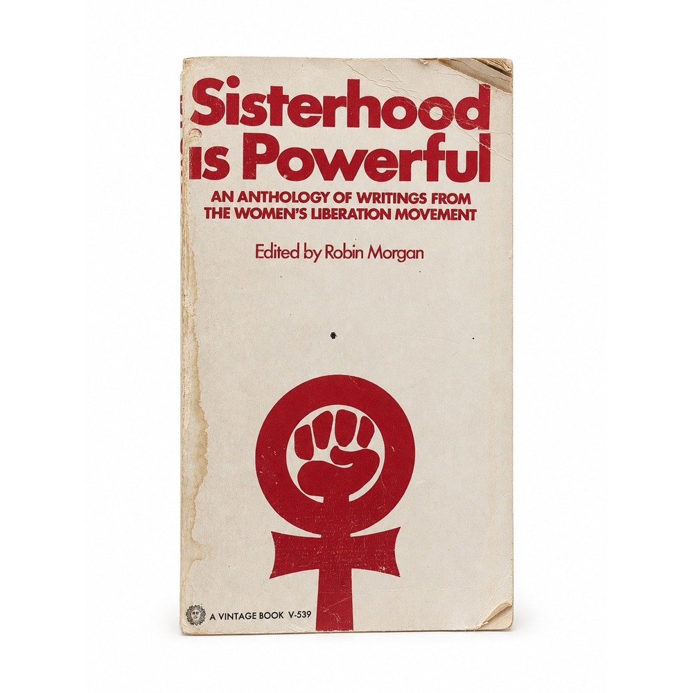 Collectors 1970 Vintage Books paperback edition of Sisterhood Is Powerful